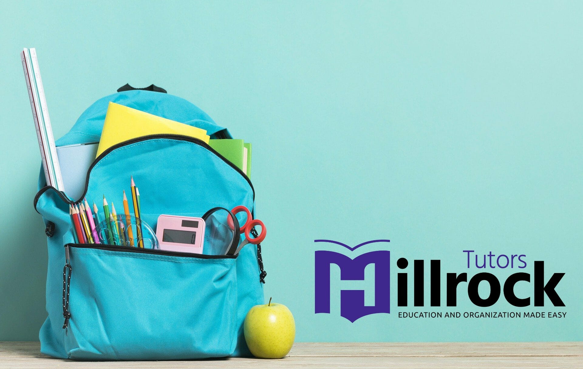 messy backpack banner